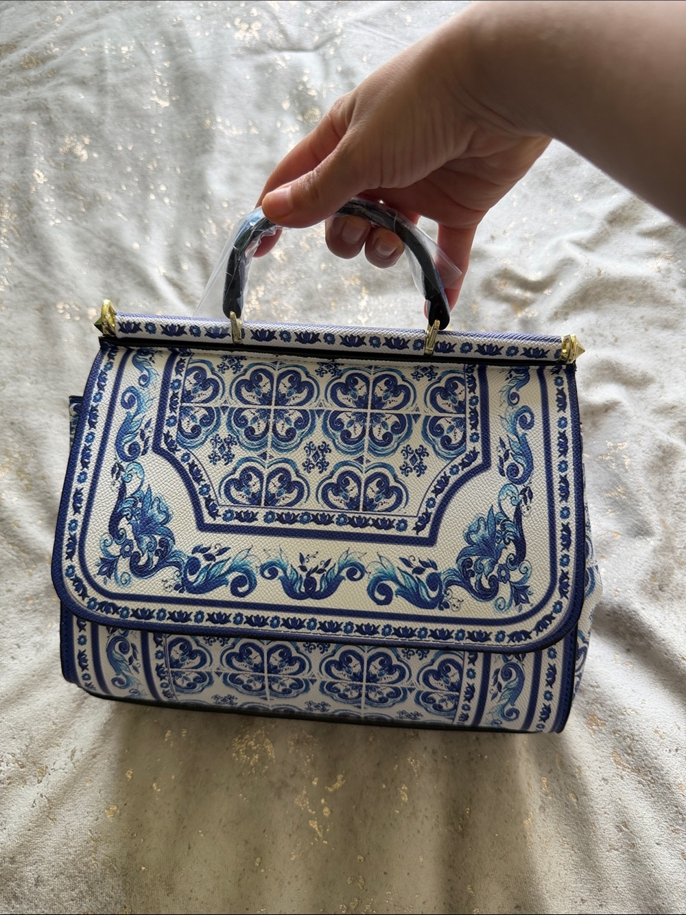 Statement royal handbag - Picture 10 of 13